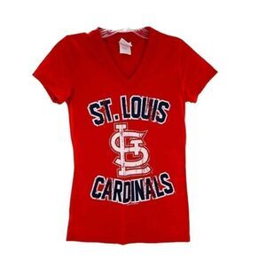 ST. LOUIS CARDINALS Short Sleeve Graphic Logo Baseball Tee